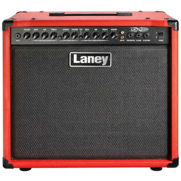 Amplificador Laney Combo 1x12 65w Rojo LX65R-RED