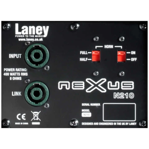 Amplificador Laney Nexus Bafle Bajo 2x10 300w N210