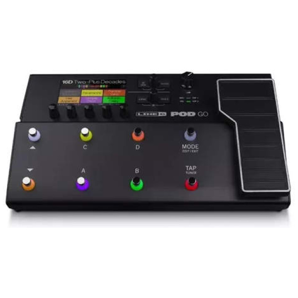 Pedalera Multiefectos Line 6 Pod Go Para Guitarra