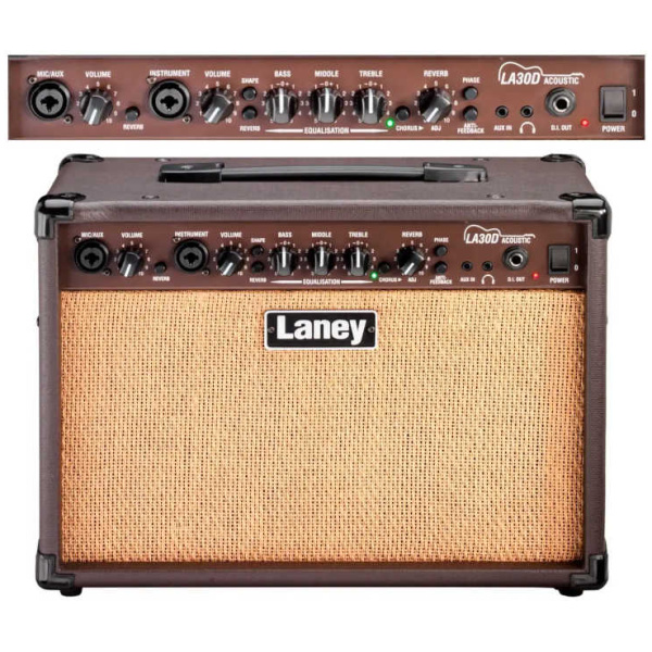 Amplificador Combo Laney Acústica 30w LA30D