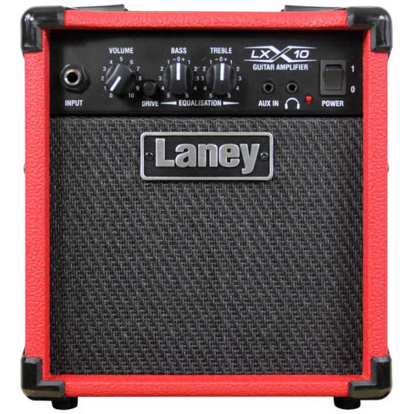Amplificador Combo Laney Rojo 1x5 10w LX10-RED