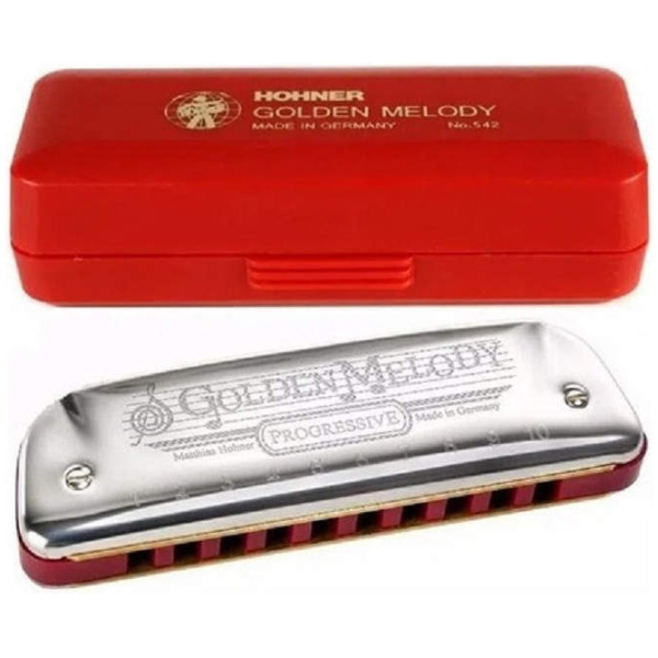 Armónica Diatónica Hohner Golden Melody M542 20 Voces