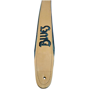 Correa Blues de Cuero Lisas Acolchadas