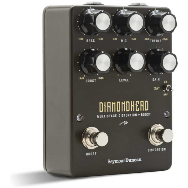 Pedal Seymour Duncan Distorsión y Boost Diamonhead 11900-016