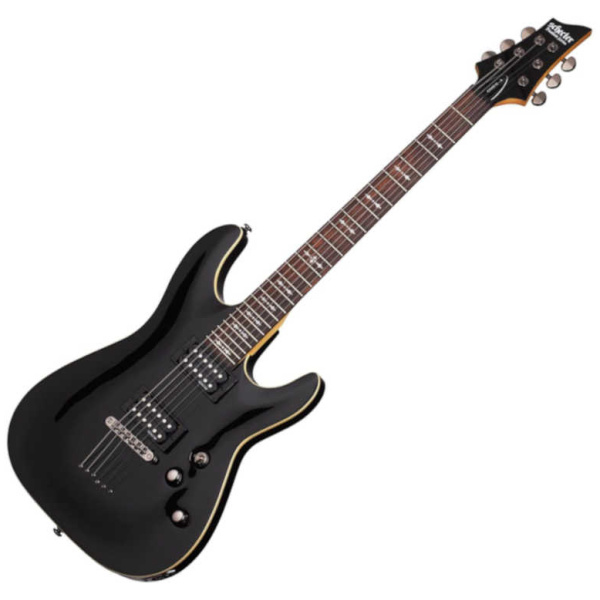 Guitarra Eléctrica Schecter Omen 6 BLK