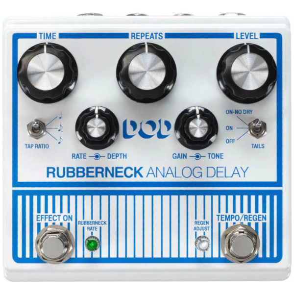 Pedal de Efecto DOD Analog Delay Rubberneck