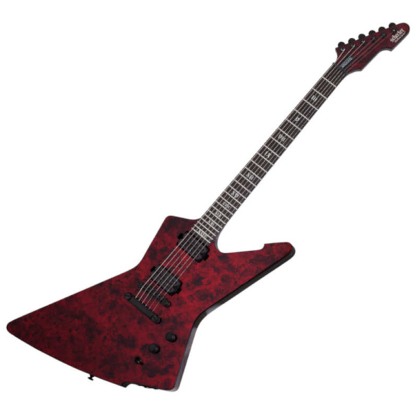 Guitarra Eléctrica Schecter Apocalypse E-1 Explorer Red Reign