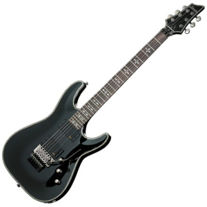 Guitarra Eléctrica Schecter Hellraiser C1 FR Gloss Black
