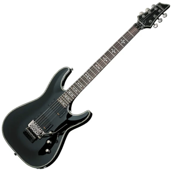 Guitarra Eléctrica Schecter Hellraiser C1 FR Gloss Black