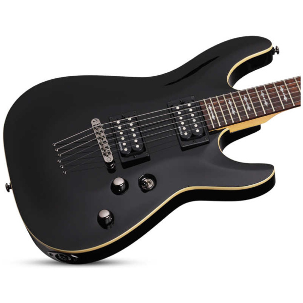 Guitarra Eléctrica Schecter Omen 6 BLK