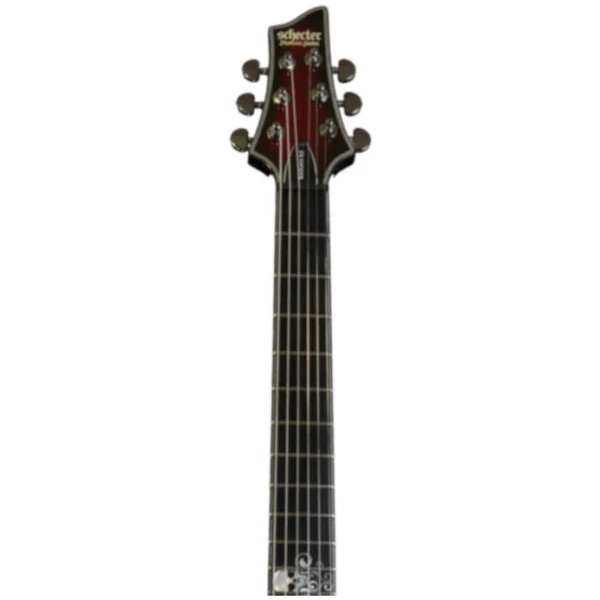 Guitarra Eléctrica Schecter Blackjack SLS C1 A Dots Roja