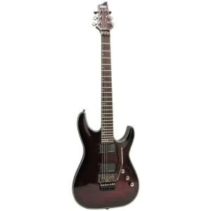 Guitarra Eléctrica Schecter Blackjack SLS C1 A Dots Roja