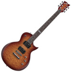 Guitarra Eléctrica Esp Ltd EC-100QM Sunburst LEC100QMFCSB
