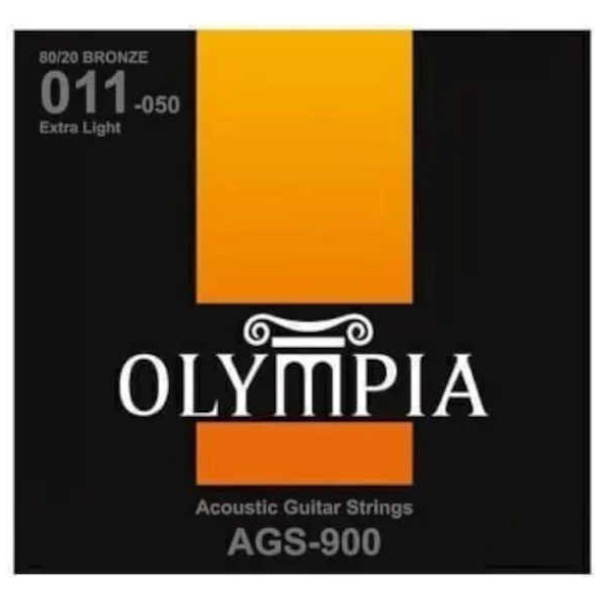 Encordado Olympia Guitarra Acústica Cuerdas AGS900 11-50