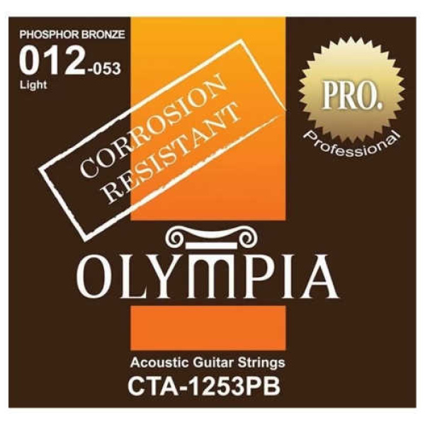 Encordado Olympia Guitarra Acústica 012-053 CTA1253PB