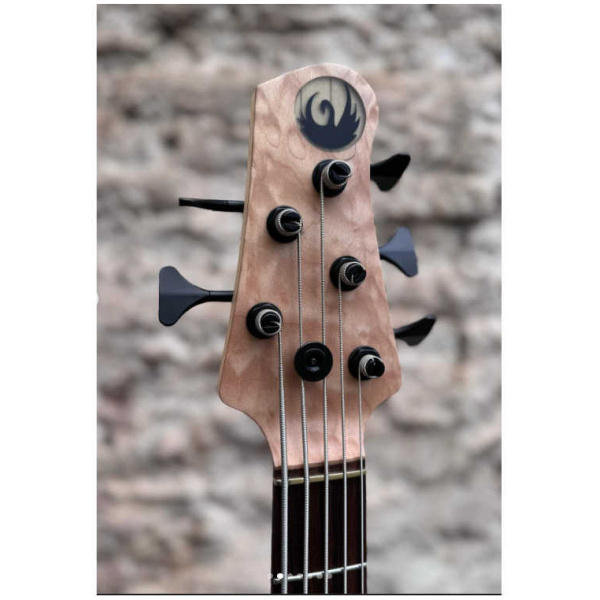 Bajo Eléctrico Swan Alpha Special Quilted Maple 5 cuerdas