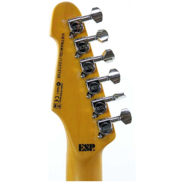 Guitarra Eléctrica ESP LTD ST 213 Floyd Rose LST213FRMBLK