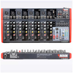 Consola Mixer Novik Nvk1202fx Bt Usb 12 Canales Ultra Slim