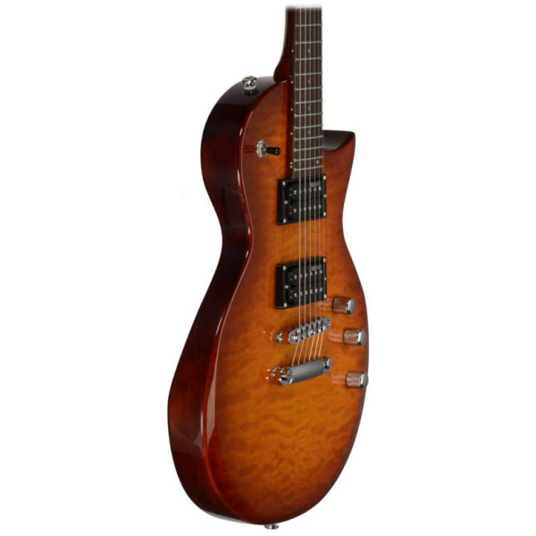 Guitarra Eléctrica Esp Ltd EC-100QM Sunburst LEC100QMFCSB