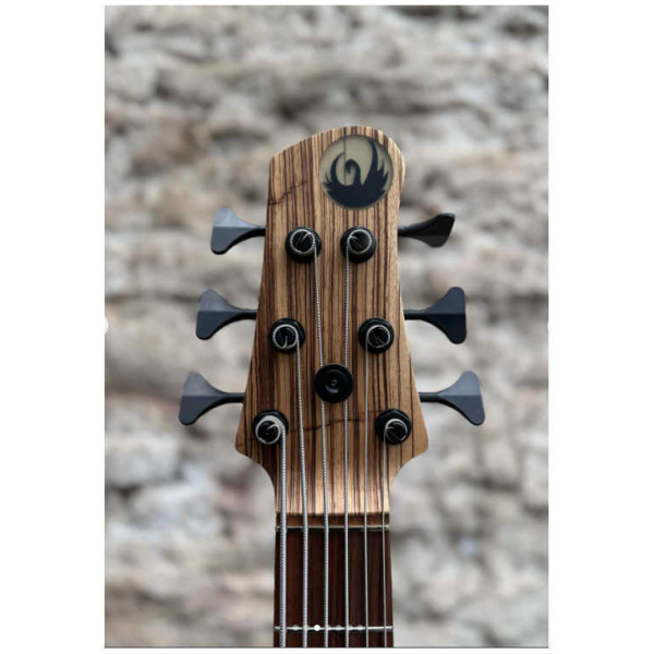Bajo Eléctrico Swan Alpha Special Zebra 6 cuerdas