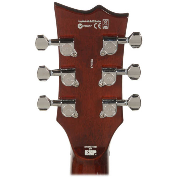 Guitarra Eléctrica Esp Ltd EC-100QM Sunburst LEC100QMFCSB