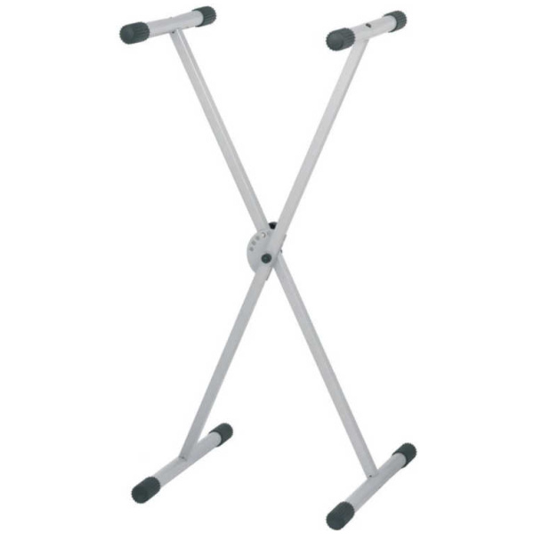 Soporte de Teclado Gewa F900522 Simple Plateado