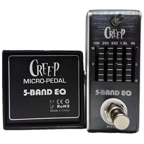 Pedal 5 Band Eq Creep Micro Ecualizador Para Guitarra