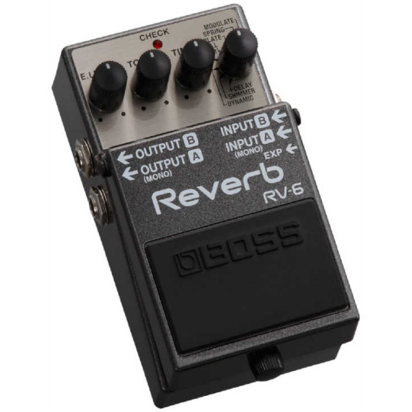Pedal Digital Reverb p/Guitarra Boss RV-6