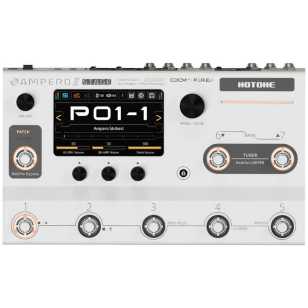 Pedalera Multiefectos Hotone Ampero Ii Stage Mp380