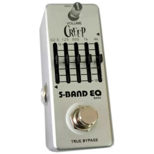 Pedal Ecualizador 5-band Eq Creep Micro Para Bajo