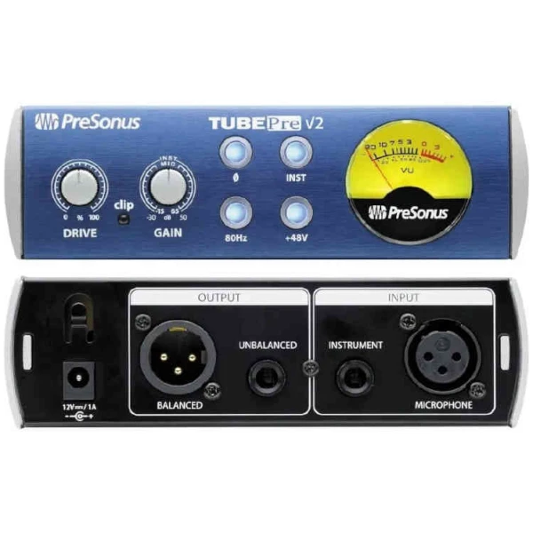 Preamplificador Valvular Tubepre V2 Presonus