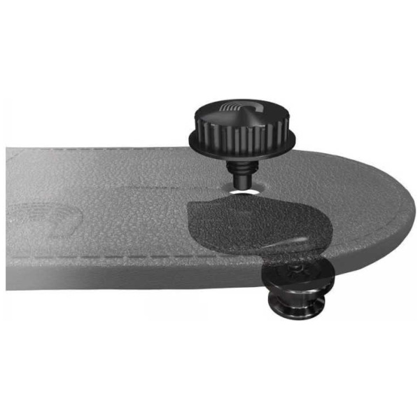 Correa de metal negro para instrumentos D'addario PW-SLS-01