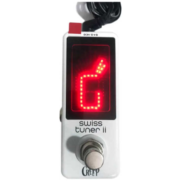 Pedal De Afinación Cromatico Creep Swiss Tuner Ii Afinador