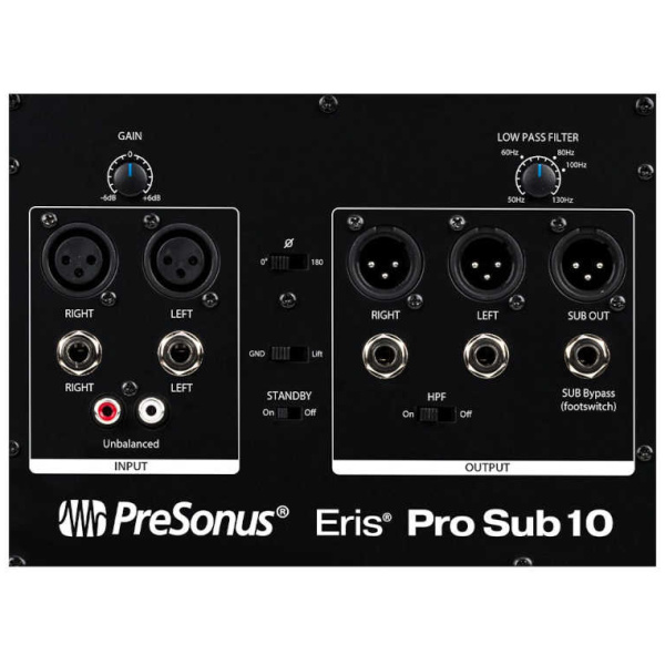 Monitor de Estudio Eris Pro Sub 10 Presonus