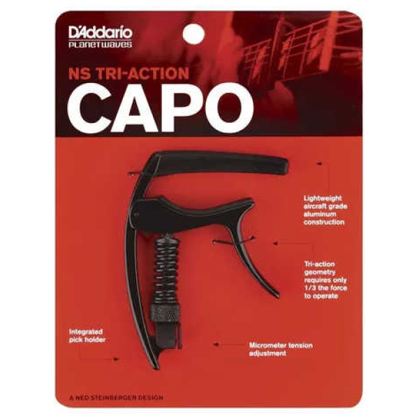 Daddario Pw-cp-09 Capo De Pinza Para Guitarra