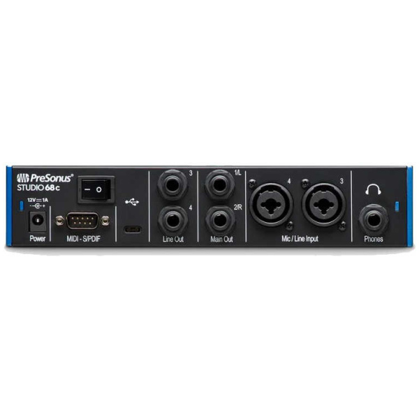 Placa USB Presonus Studio 68C