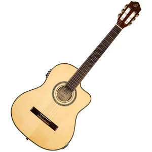 Guitarra Electro Clásica Nylon Ortega RCE145NT