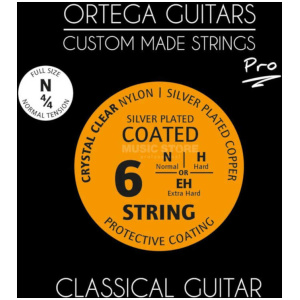 Encordado Guitarra Clásica Ortega Pro Normal Tension NYP44N (Cuerdas Nylon)