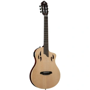 Guitarra Electro Clásica Ortega Nylon Rtpstd-nat