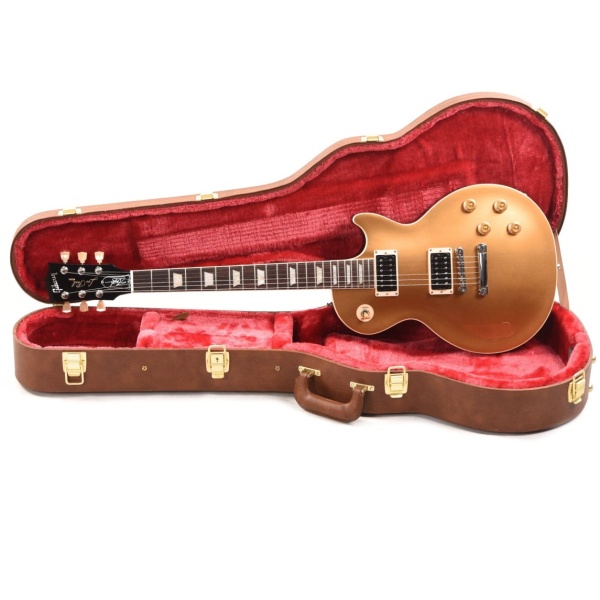 Guitarra Eléctrica Gibson Les Paul Slash Signature Gold Top Dark Back LPSSP00DGNH1