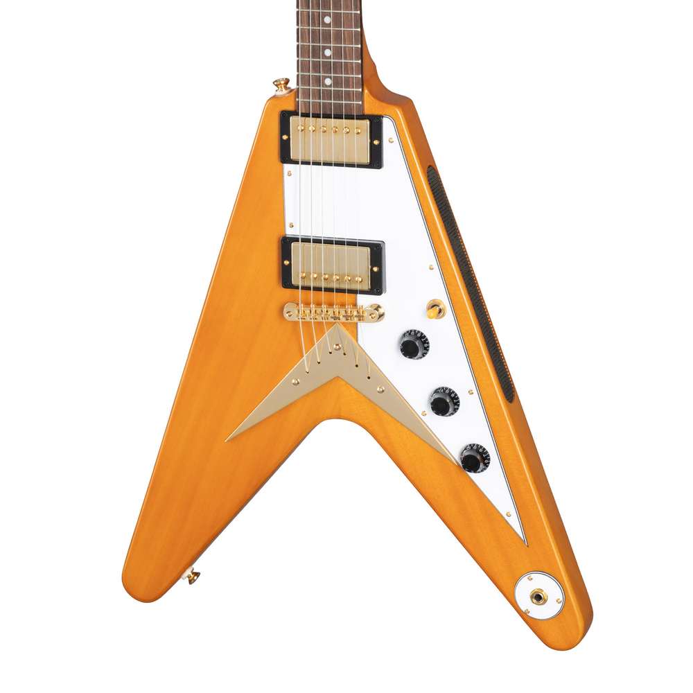 Guitarra Eléctrica Epiphone Flying V 1958 Korina IGCKFVWANAGH1