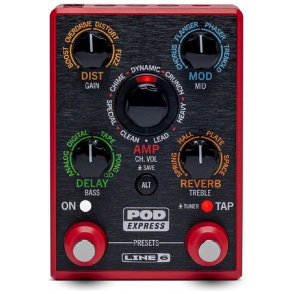 Pedal Multi Fx Line6 Pod Express Guitar