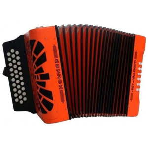 Acordeón A Botones 3 Hileras Hohner Rey Vallenato Gcf