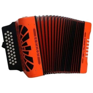 Acordeón A Botones 3 Hileras Hohner Rey Vallenato Gcf