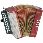 Acordeón Botones Hohner Erica ADHT 21/8 A2602