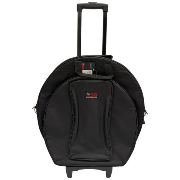 Funda P/platillos C/ruedas Y Carrito Super Bags 15mm Negro