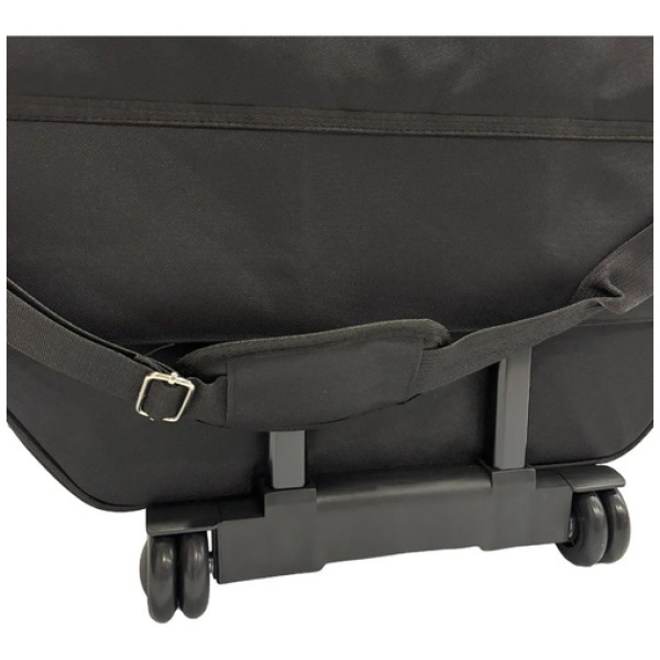 Funda P/platillos C/ruedas Y Carrito Super Bags 15mm Negro
