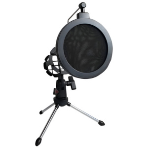 Kit Soporte De Mesa Y Filtro Antipop Mxp Mpf1+s Negro