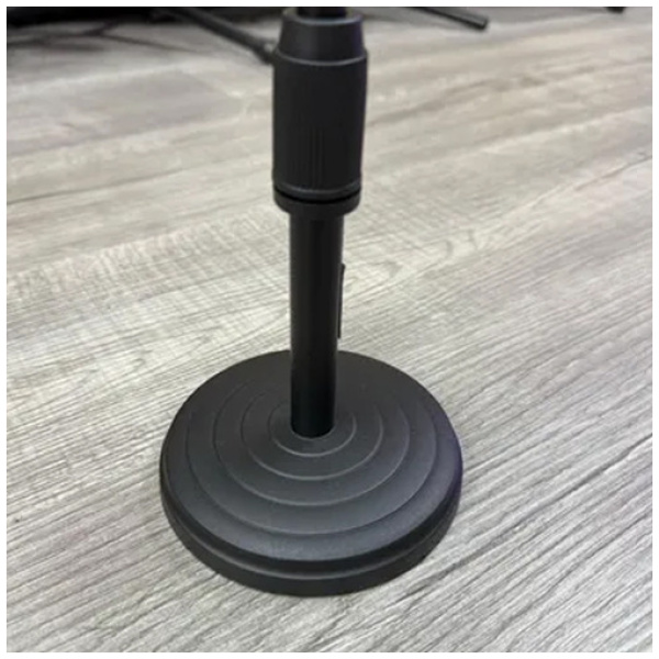Soporte De Micrófono De Mesa Jirafa Mxp Msmm2 Negro