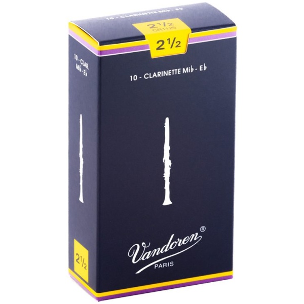 Caña Clarinete Eb Vandoren V12 N°2.5 CR1125